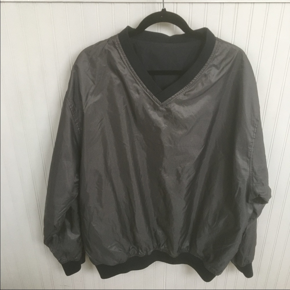 FRENZI GOLF SIMPLE BLACK LIGHT SWEATER/ MENS XL